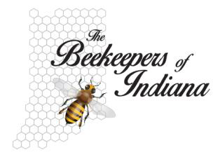Beekeepers of Indiana Logo